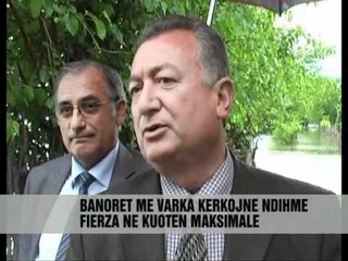 Izolohet fshati mes ujit  - Vizion Plus - News - Lajme