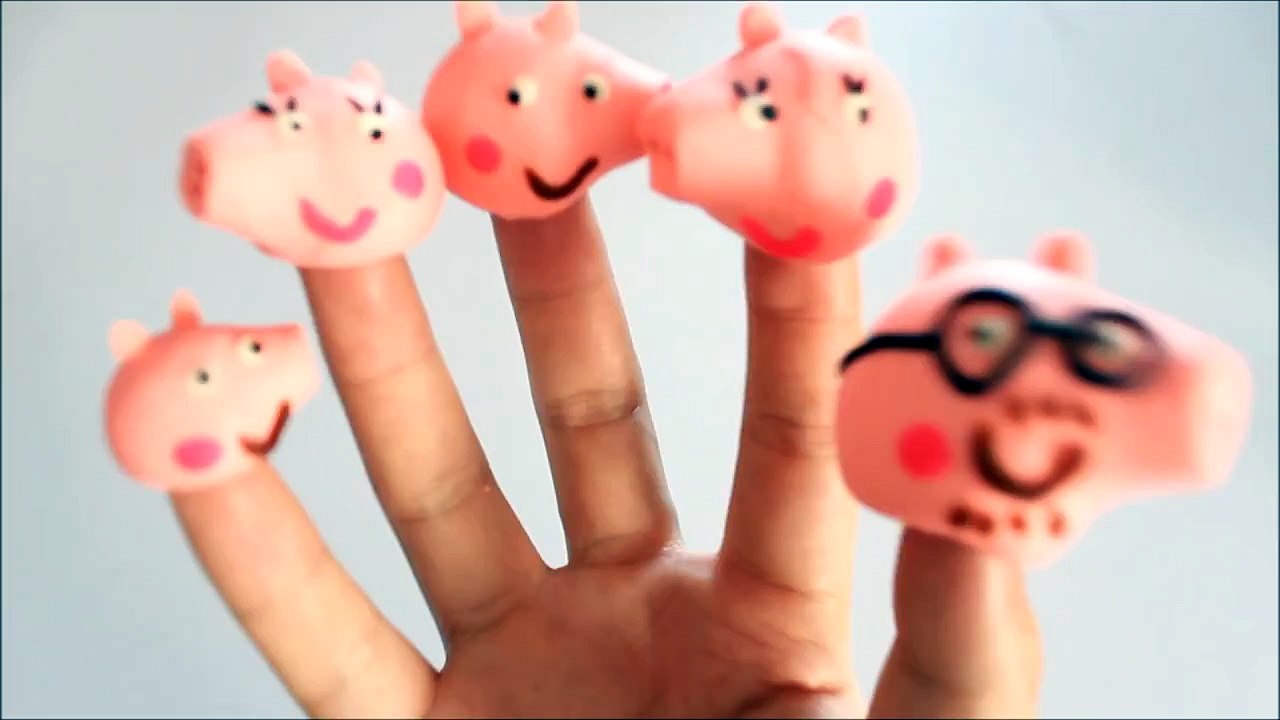 kids Finger Family Peppa Pig Lollipops Nursery Rhyme Song toddler