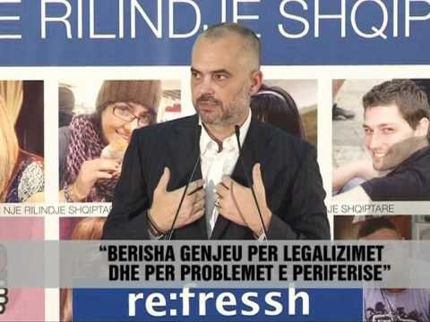 Rama akuza për legalizimet - Vizion Plus - News - Lajme