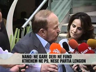 Fatos Nano takon Arvizun - Vizion Plus - News - Lajme