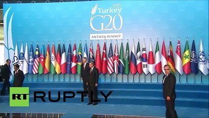 Erdoğan, Barack Obama'dan Makas Aldı - G20 Zirvesi Antalya (15.11.2015)