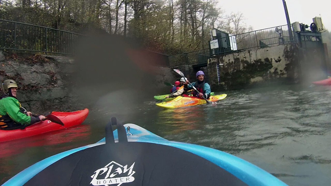 Lourdes - Bétharram - AD - Pau Canoé Kayak - Glissière