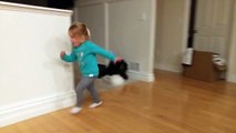 Oh, Just doing some spaz cheerleader moves | Kids video | Full_HD | 30fps