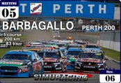 Tour de piste à Barbagallo en Holden V8 Supercars sur Rfactor