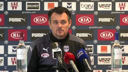 Download Video: Foot - L1 - FCGB : Sagnol «Le foot ne doit pas avoir ce genre de responsabilités»