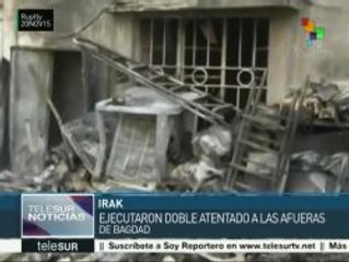 Doble atentado con bomba en Irak deja diez muertos y 30 heridos