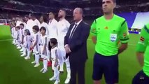 Real Madrid vs Barcelona - Moment of Silence For Frace (21.11.2015) El Clasico