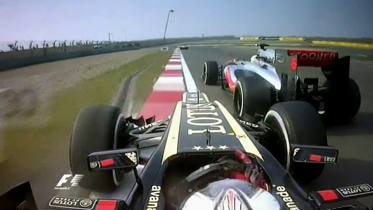 Raikkonen and Perez Collided in China 2013