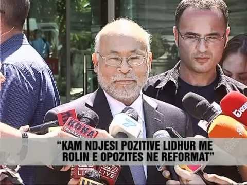 Arvizu takon kreun e PS Edi Rama - Vizion Plus - News - Lajme