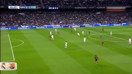 الهدف الاول لبرشلونة في الكلاسيكو