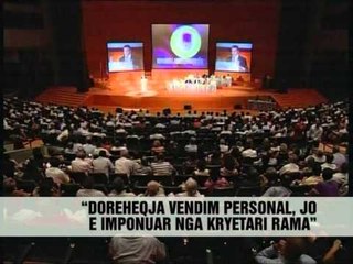 Besnik Bare sqaron dorëheqjen - Vizion Plus - News - Lajme