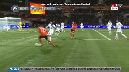 Benjamin Moukandjo 1:2 | Lorient - PSG 21.11.2015 HD