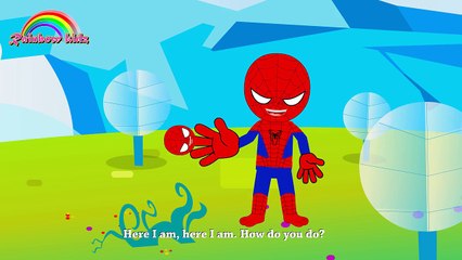 spider man finger family | finger family