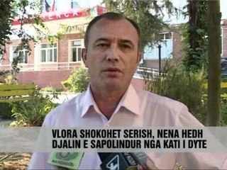 Vlore, nena hedh femijen nga materniteti - Vizion Plus - News - Lajme
