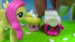 MLP Fluttershy Shopkins Playset Creamy Bun Bun My Little Pony Grocery Store Toy Playing