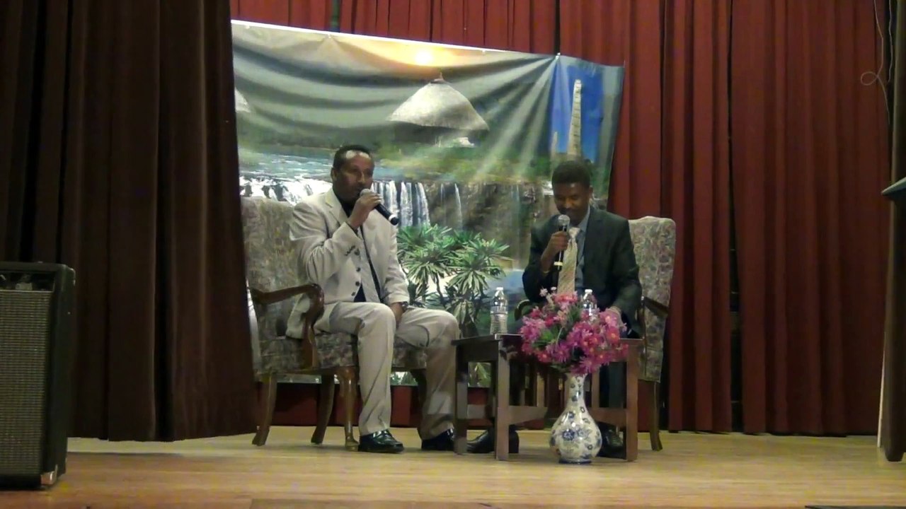 Ethiopia Comedian Kibebew Geda at 9th Anniversary of Admas Radio in Atlanta  May 2015