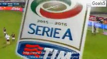 Miralem Pjanic Goal Bologna 1 - 1 AS Roma Serie A 21-11-2015