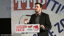 Alberto Garzón alerta sobre el TTIP