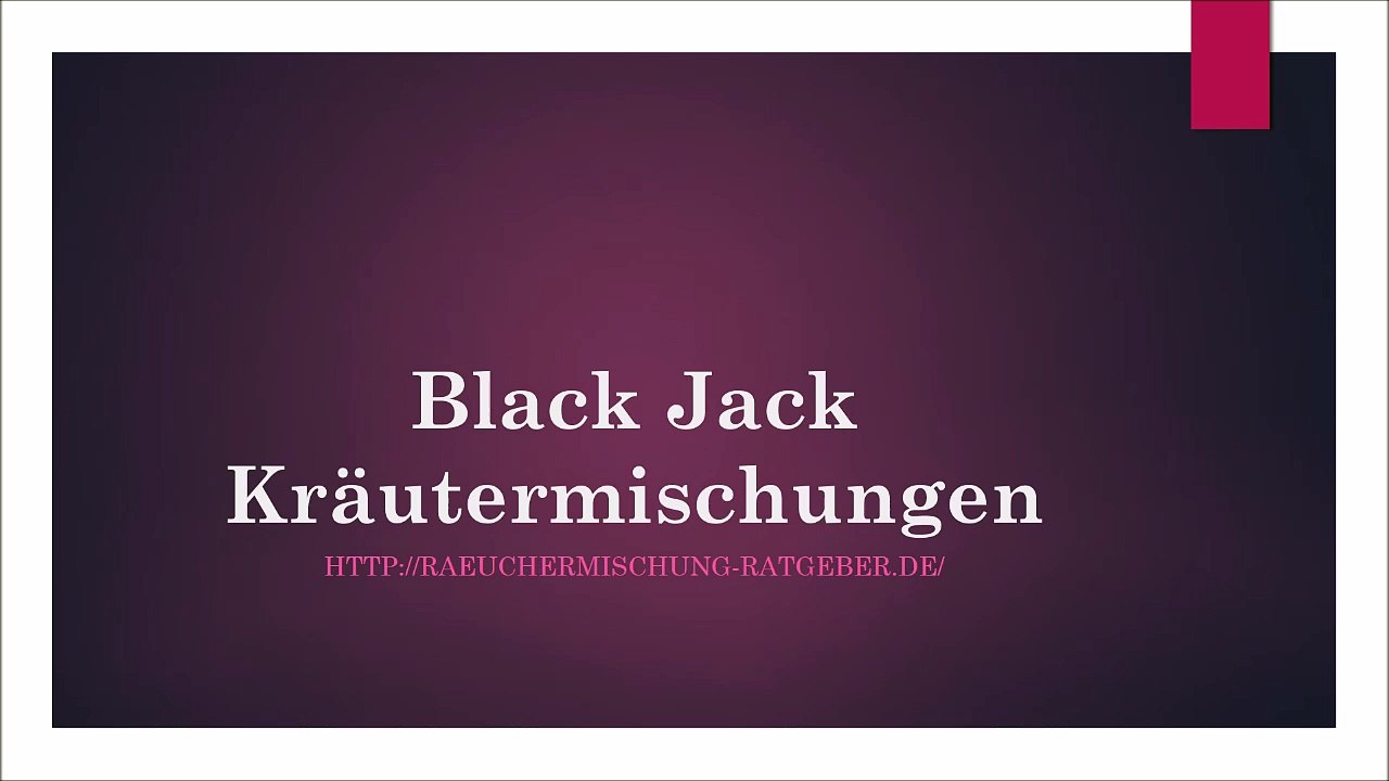 Black Jack Kräutermischungen Online