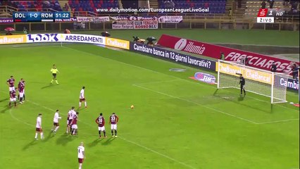 Miralem Pjanic 1_1 Penalty Kick _ Bologna - AS Roma 21.11.2015 HD