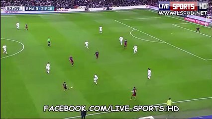 هدف رائع من انيستا  3برشلونة مقابل 0 ريال مدريد