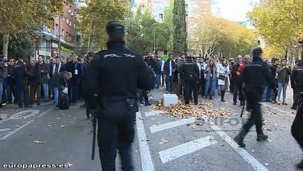 Amplio despliegue policial en el Bernabéu antes de El Clásico