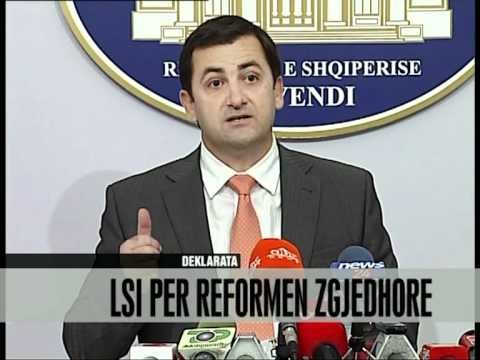 LSI per reformen zgjedhore - Vizion Plus - News - Lajme