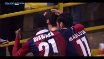 Goal Mattia Destro - Bologna 2-2 AS Roma - 21-11-2015