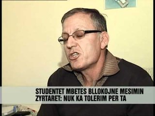 Studentet e ekonomikut prapë ne proteste - Vizion Plus - News - Lajme