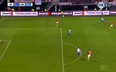 Vincent Janssen Goal - AZ Alkmaar 3 - 1 Heerenveen - 21_11_2015
