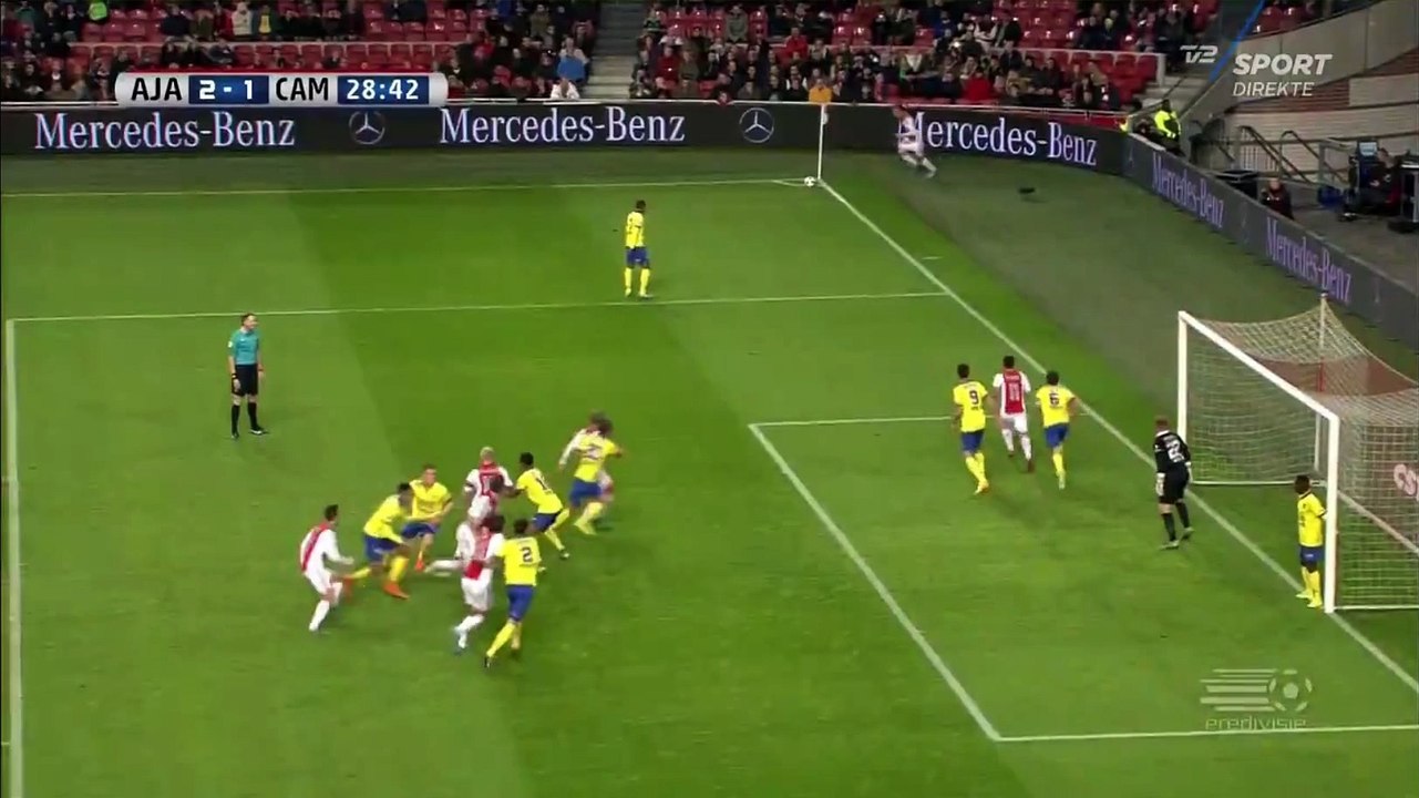 Arkadiusz Milik Goal - Ajax 2 - 1 Cambuur - 21/11/2015