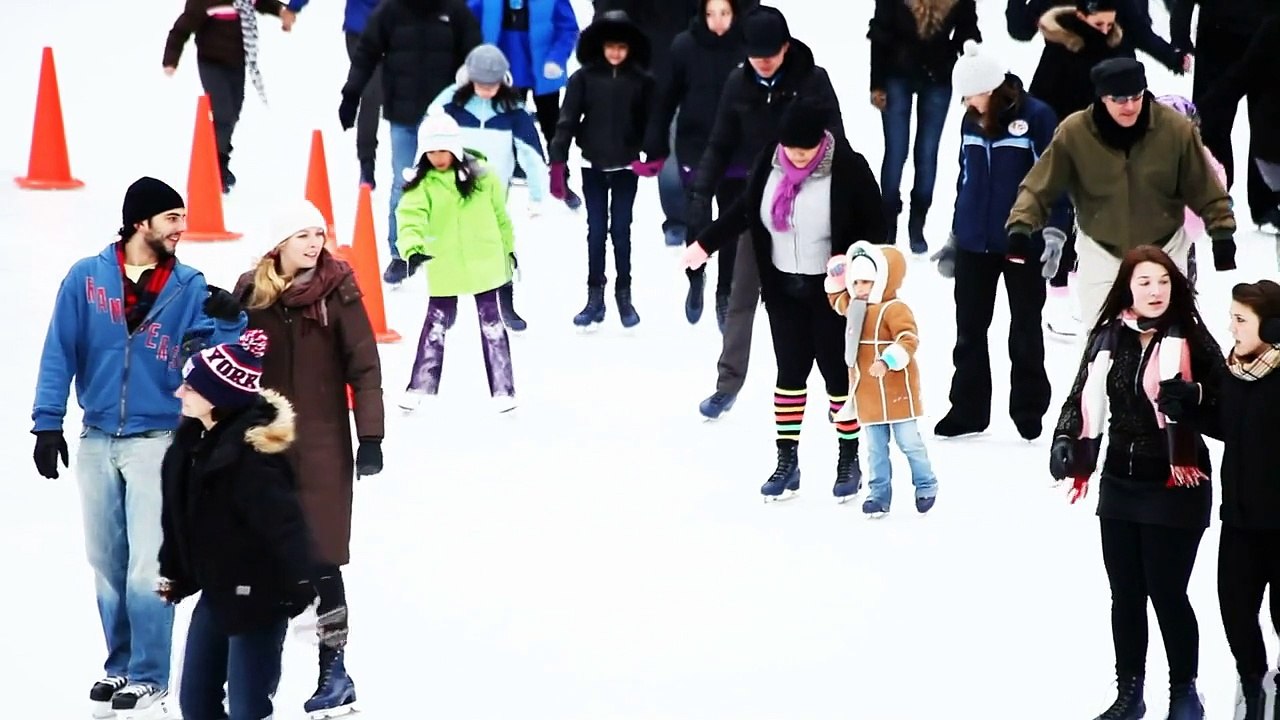 New York Central Park in Winter