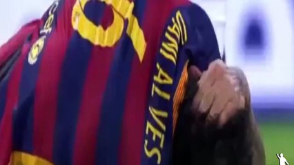 Cristiano Ronaldo Hits Alves in the Head