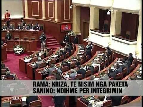 Rama-Sanino, takim për integrimin - Vizion Plus - News - Lajme