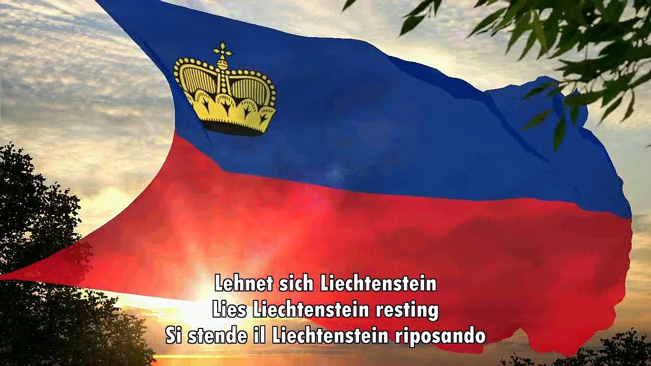 Flag and anthem of Liechtenstein (with lyrics and translation)
