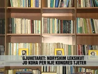 Gjuhëtaret për standardin e shqipes - Vizion Plus - News - Lajme