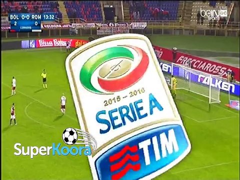 اهداف مباراة ( بولونيا 2-2 روما ) الدوري الإيطالي