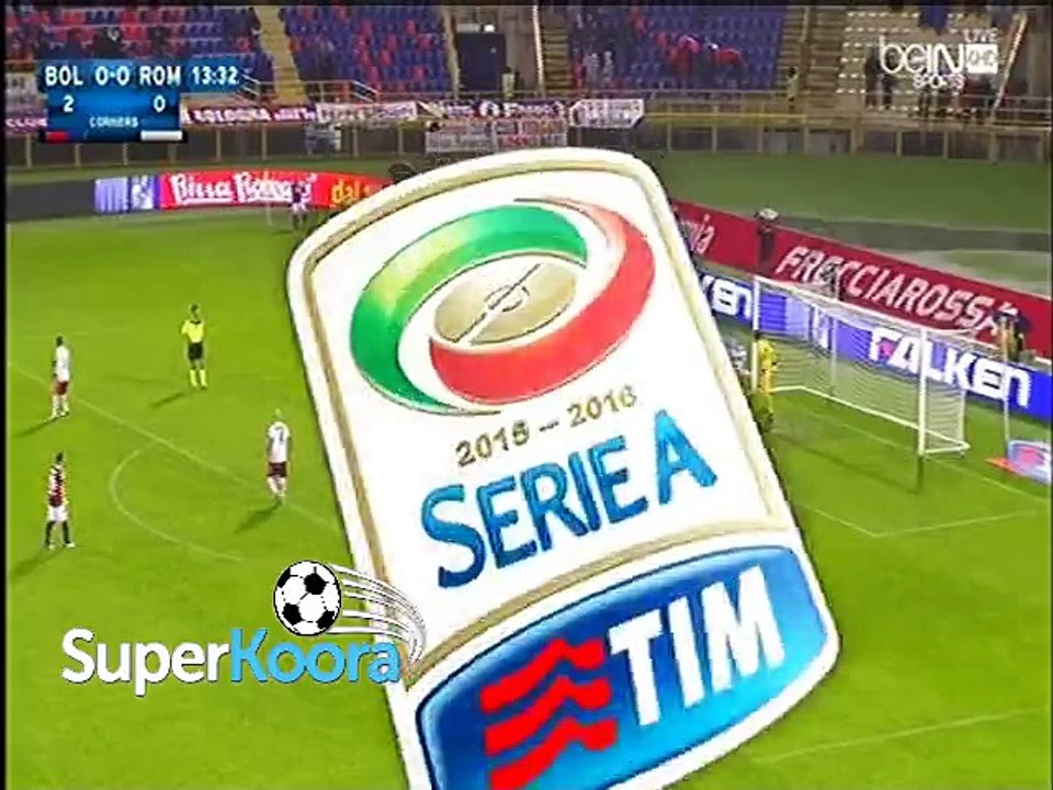 اهداف مباراة  ( بولونيا 2-2 روما ) الدوري الإيطالي