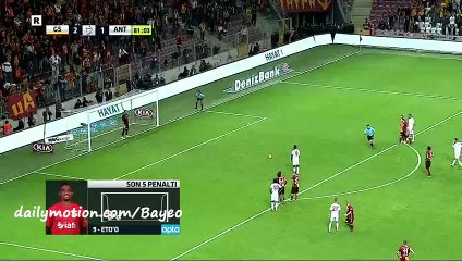 Samuel Eto'o Goal - Galatasaray 2-2 Antalyaspor - 21-11-2015