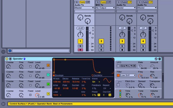Electronic Music Production with Ableton 2.11. Envelopes