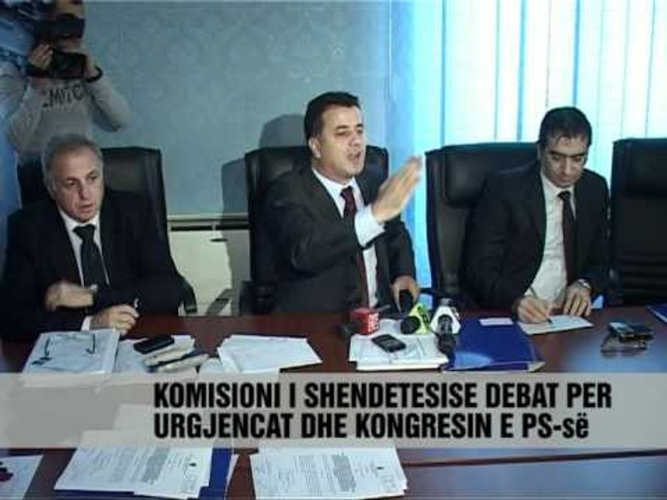 Debat për Kongresin te "Shëndetësia - Vizion Plus - News - Lajme