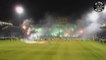 Panathinaikos vs Olympiacos crazy violence (Match suspended) 21.11.2015 HD