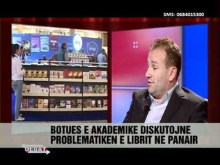 Panairi i librit ne "Debat"- Vizion Plus - News - Lajme