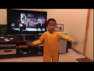 Baby Bruce Lee of 2015 OMG just incredible