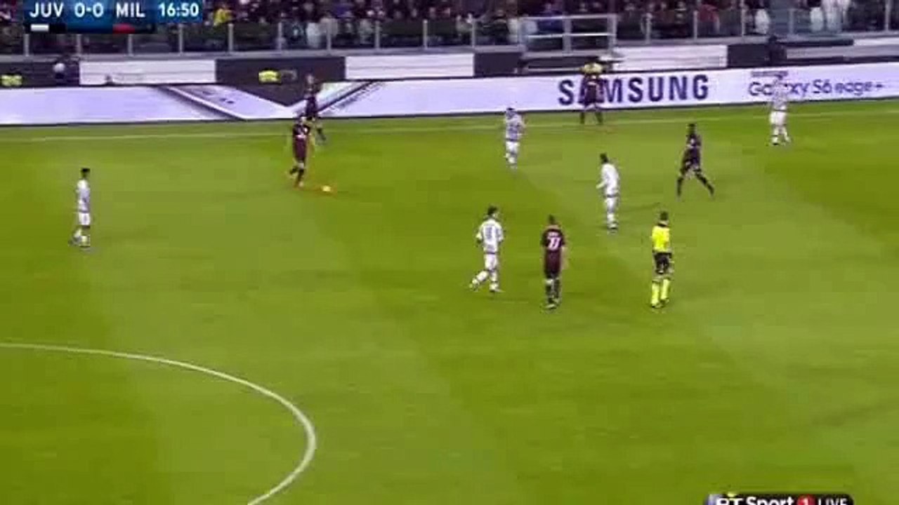 Niang Great Long Range Shot - Juventus v. Milan 21.11.2015 HD