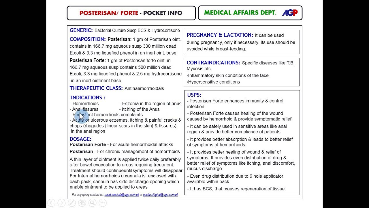 Posterisan Product Info Dr. Saad Mustafa