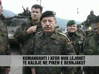 Serbet bllokojne gjeneralin - Vizion Plus - News - Lajme