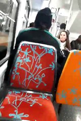 Une femme agresse un homme en djellaba dans le RER
