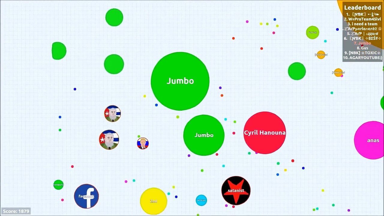 LUCKIEST AGARIO GAMEPLAY --! - Agar.io (23K)
