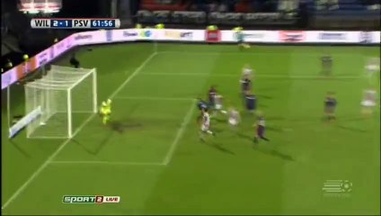 Erik Falkenburg Goal - Willem II 2 - 1 PSV - 21_11_2015